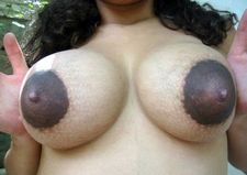 Latina tits are filled with milk.