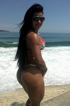 Omg...this is mom of my bestfriend ! she is so hot in this small bikini....great big butt